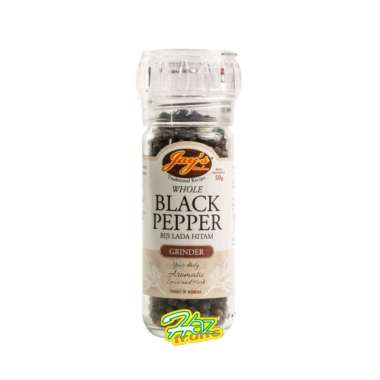 Jay's Whole Black Pepper Grinder 50gr | Jays Biji Lada Hitam Grinder