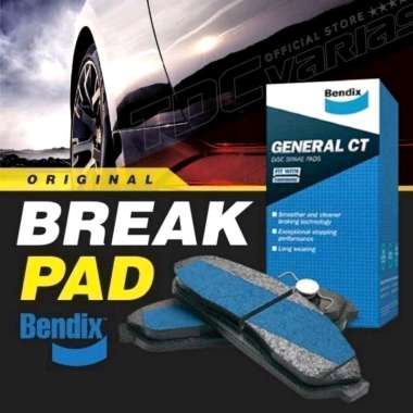 Kampas rem belakang Bendix jazz,city,genio DB 1163 GCT