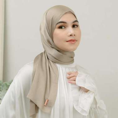 Rayya Lasercut New Series (Pashmina Silk Pinggiran Lasercut) Bronze