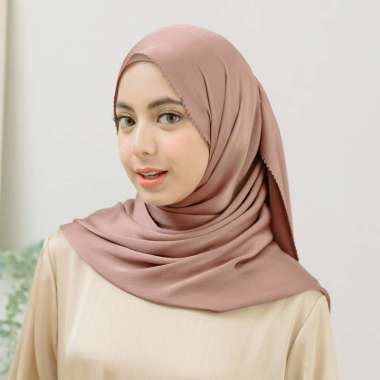 Rayya Lasercut New Series (Pashmina Silk Pinggiran Lasercut) Rosewood