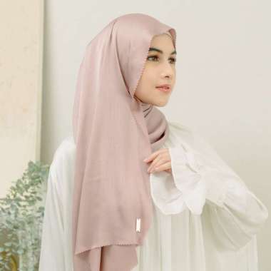 Rayya Lasercut New Series (Pashmina Silk Pinggiran Lasercut) Soft Purple