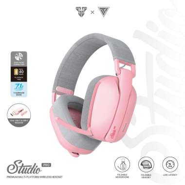 Fantech Studio Pro WHG03 / WHG-03 Wireless Gaming Headset Virtual 7.1 Pink