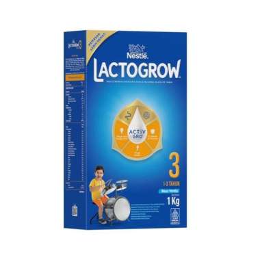 Promo Harga Lactogrow 3 Susu Pertumbuhan Vanila 1000 gr - Blibli