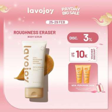 [NEW LAUNCH] LVJ lavojoy 2 IN 1 Roughness Eraser Body Scrub BNB barenbliss