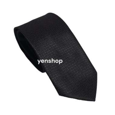 DASI PREMIUM HITAM DASI PRIA DASI KANTOR - Hitam Motif2
