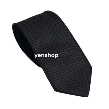 DASI PREMIUM HITAM DASI PRIA DASI KANTOR - Hitam Motif3