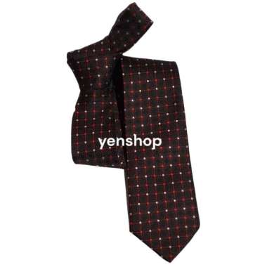 DASI PREMIUM HITAM DASI PRIA DASI KANTOR - Hitam Motif7