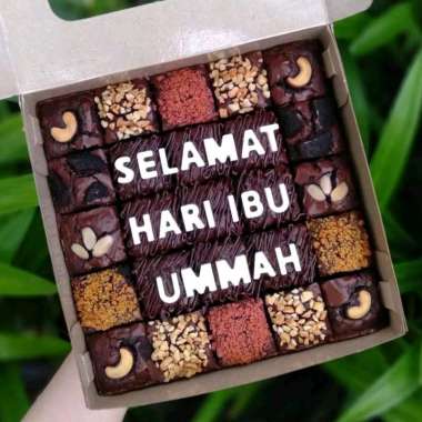 Fudgy brownies Ucapan 20x10