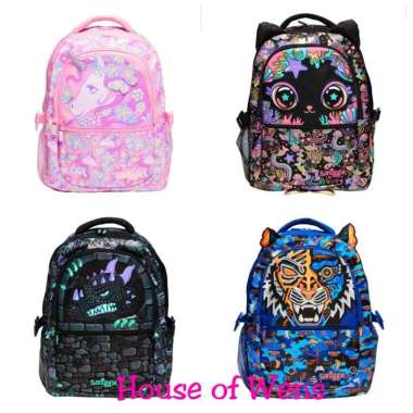 SMIGGLE HEY THERE BACKPACK ORIGINAL - TAS SEKOLAH SMIGGLE Biru