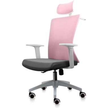 Fantech Kursi Kerja Kantor OCA258 / OC-A258 Premium Office Chair Pink
