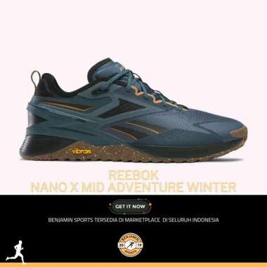 Reebok nano X 3 Sepatu fitness Pria Original 43