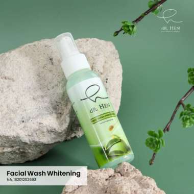 Facial wash Whitening sabun cuci muka pencerah dR.Hen