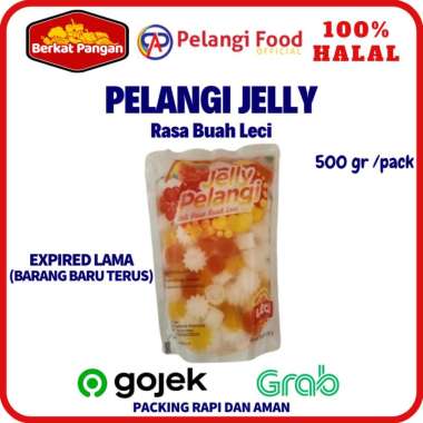 PELANGI Jelly Motif es campur buah 500gr