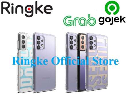 RINGKE FUSION CASING A32 4G CASE A32 RINGKE FUSION - MARKMARKET Matte Clear