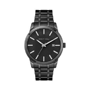 Jam Tangan Couple Christ Verra CV 10636G-16 BLK/CV 10636L-16 BLK 10636L-16blk