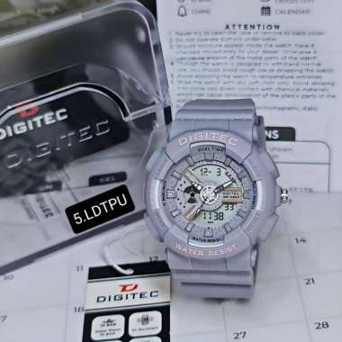 Jam Tangan Digitec 4020 Analog Digital Original DG 4020 Ungu