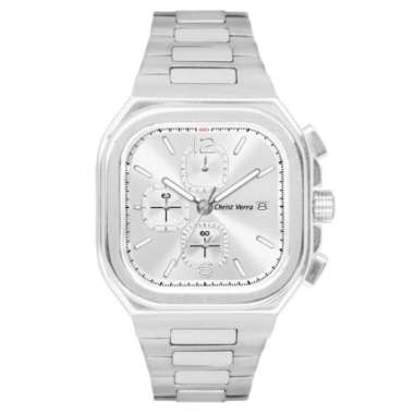 Jam Tangan Pria Christ Verra 920362G-11 SLV Original
