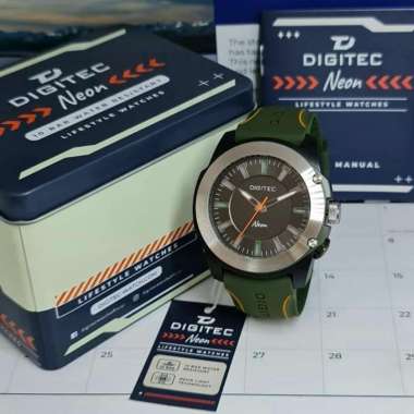 Jam Tangan Pria Digitec Neon 5182 Original Hijau