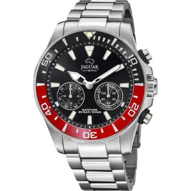 Jam Tangan Pria JAGUAR J888/3 Connected Hybrid Watch Steel
