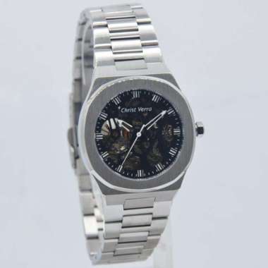 Jam Tangan Wanita Christ Verra CV 10458LAT-11 BLK Original