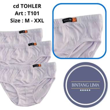 CD Anak Cowo Tohler Putih Bersih | CD Anak Karet Polos | Celana Dalam Anak Murah Adem XXL PUTIH