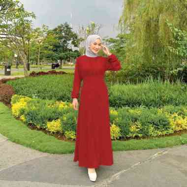 NADA DRESS by TALAOUTFIT | Gamis Crinkle Airflow | Gamis Wanita | Wudhu Friendly | Busui Friendly | 