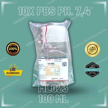 10X PBS (Phosphate Buffered Saline), pH 7.4, 100 ml