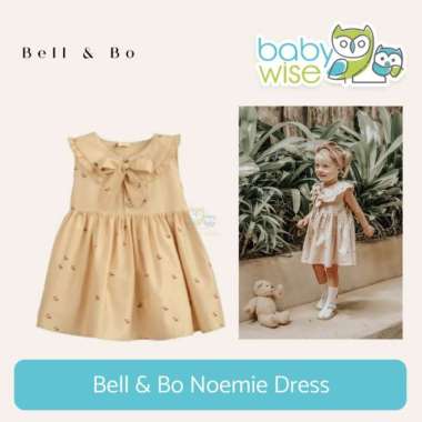 Bell & Bo Noemie Dress - Gaun anak perempuan 4 tahun Brown