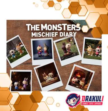 Toys PM Figure The Monsters Mischief Diary Series Figures Blind Box