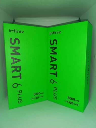 Infinix Smart 6 Plus RAM 3/64 GB Hitam