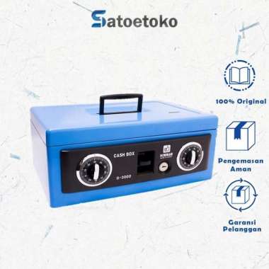ICHIBAN CASH BOX D-3000 / KOTAK PENYIMPANAN UANG D 3000