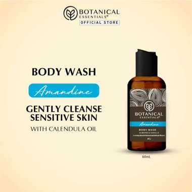 Botanical Essentials - Body Wash 60ml Amandine