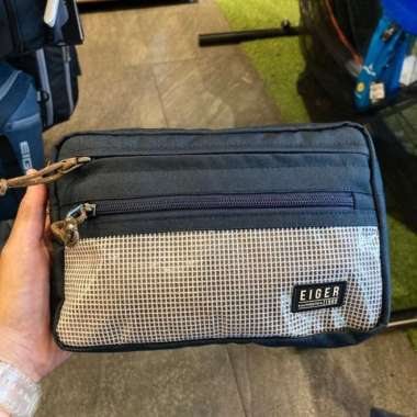 EIGER TAS JOURNAL SACOCHE BAG - NAVY