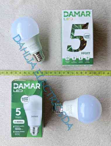LAMPU LED 5W DAMAR 7200K PUTIH