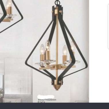 FL 70801/4 LAMPU GANTUNG HIAS MODERN FARM HOUSE MINIMALIS VINTAGE