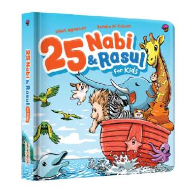 25 NABI DAN RASUL FOR KIDS (BOARDBOOK)