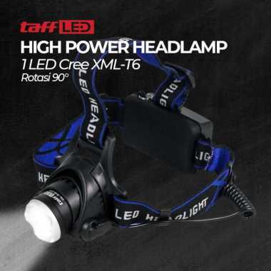 TaffLED High Power Headlamp 1 LED Cree XML-T6