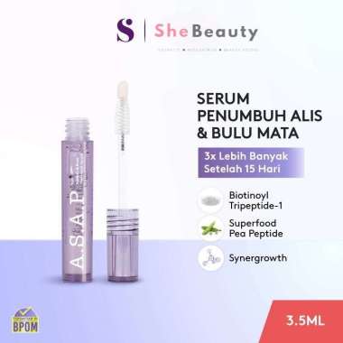 SheBeauty Somethinc Asap Eyelash & Brow Treatment Serum | Serum Bulu Mata dan Alis