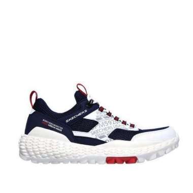SKECHERS MONSTER MEN'S SNEAKERS SHOES WHITE/NAVY ORIGINAL 42