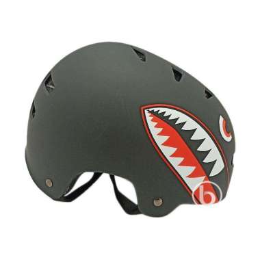 Mexel Matt Shark Helm Sepeda Anak