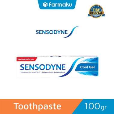 Promo Harga Sensodyne Pasta Gigi Cool Gel 100 gr - Blibli