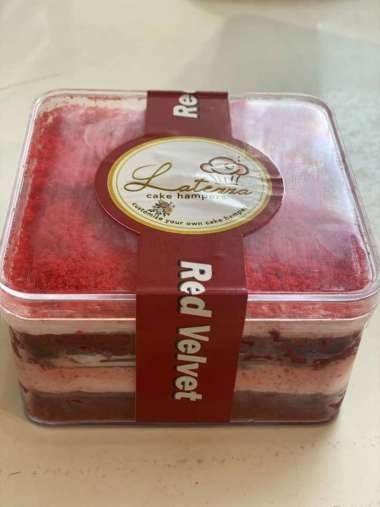 Dessert box Latezza Cake Red Velvet