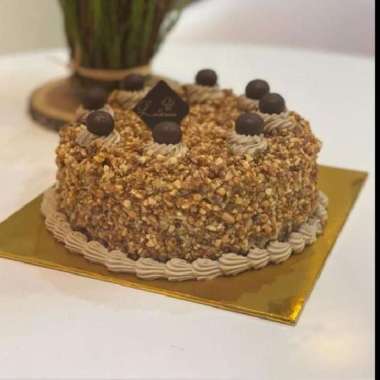 Nougat cake ultah kue kacang kado ultah cake birthday cake coklat d15