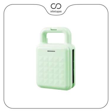 SANDWICH MAKER BREAKFAST MACHINE MULTIFUNGSI PEMANGGANG ROTI TOASTER Green