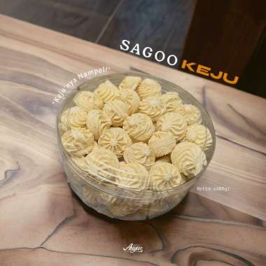 Kue Kering Sagu Keju / Semprit Keju Toples ±400gr