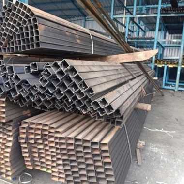Hollow Holo Galvanis 2x4 4x4 cm tebal 1.6 mm panjang 6 meter - 40 x 40 mm 40 x 40 mm