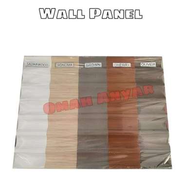 Wall Panel Dinding PVC Plafond Hitam
