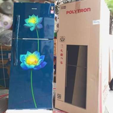 kulkas polytron prb 217 2 pintu ORY garansi resmi 5 tahun kompresor