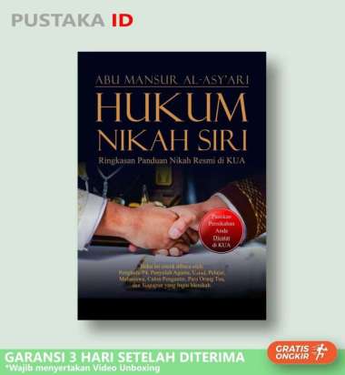 Buku Hukum Nikah Siri