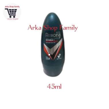REXONA Men Deodorant Roll On Invisible Antibacterial 45ml Deodoran